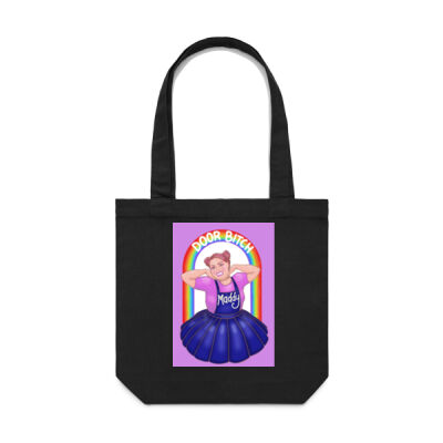 Door bitch tote bag  Thumbnail